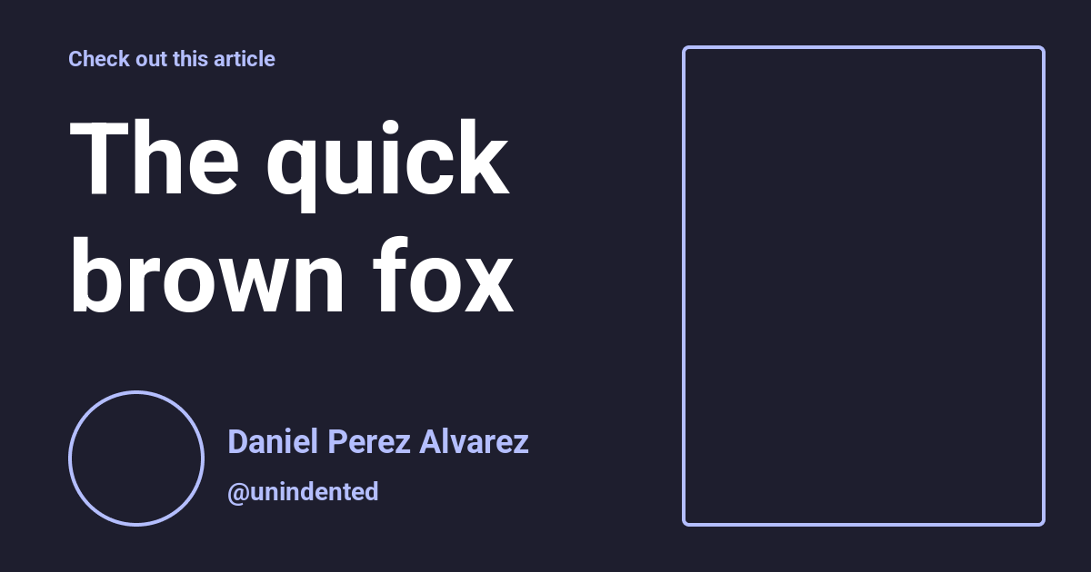 Same as the previous image, but the four rectangles have been replaced with pieces of text with different font sizes.